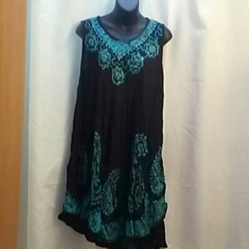 Tank dress free flowing